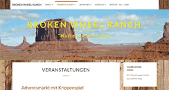 Desktop Screenshot of broken-wheel-ranch.de
